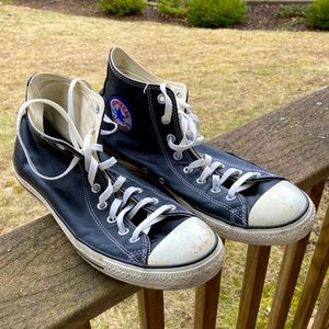 Leather Black Converse